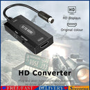 SS to HDMI-compatible Converter for Sega Saturn Game Consoles HD TV Adapter