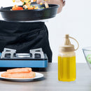 4pcs Transparent Spices Bottle Sauce Spice Seasoning Dispenser (Squeeze) Newly