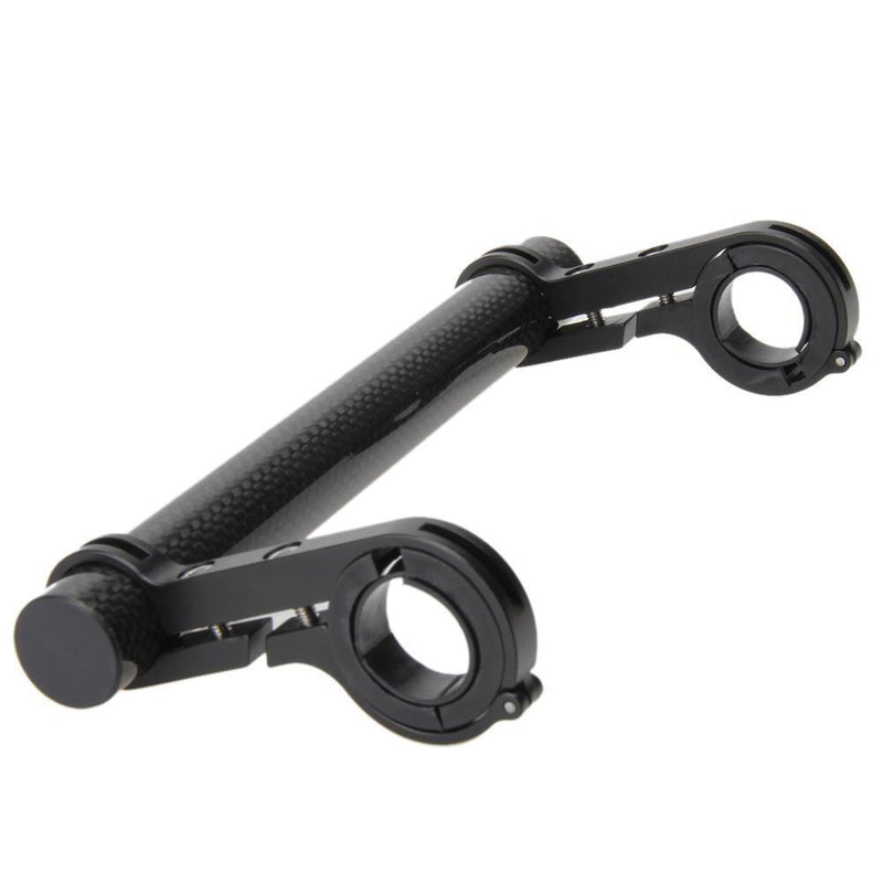 Double Mountain Bike Handlebar Extender Watch Bracket Holder (Black) Newly