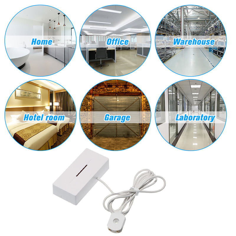 Water Leak Sensor Alarm, APP Remote, WiFi Water Monitor for Kitchen, Bathroom