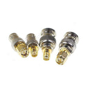 4pcs BNC Female to SMA Male Connectors Type RF Connector Adapter Converter