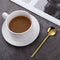 Round Shape Coffee Spoons Steel Mini Teaspoons Sugar U0T9 Y1Z4 R2A6 G2P1 Z2U8