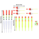 Sizes Fluctuate Fishing Lure Float Floats Bobbers Indicator Light Stick Floats