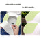 2pcs Floral Printed Toilet Mat Reusable Toilet Seat Cover Bath Decor (Green