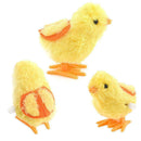 Plush Jumping Cartoon Chicken Baby Children Plush Fluffy Y4Q8 Clockwork U7W2