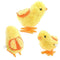 Plush Jumping Cartoon Chicken Baby Children Plush Fluffy Y4Q8 Clockwork U7W2