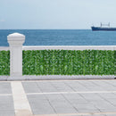 Artificial Leaf Roll UV Fade Wall Garden Fence  Screen for Indoor Outdoor Decor