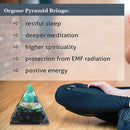 Handmade Orgonite Pyramid Healing Chakra Reiki Crystal Stone Energy Generator