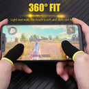 2x Breathable Game Controller Sweat Proof Thumb Cover Sleeve for PUBG Mobile