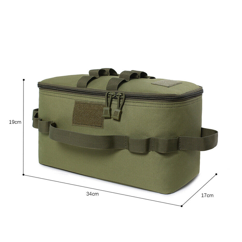 Outdoor Camping Gas Tank Storage Bag Large Capacity Ground Nail Cookware Ho