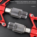 #A Mountain Bike Pedal Extension Bolts Spacers Axle Crank Pedal for MTB Bicycle