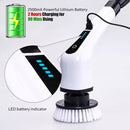 7in1 Electric Cleaning Brush Wireless Cleaner Adjustable Cleaning.