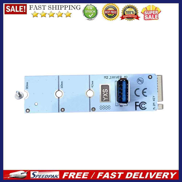 M2 M-key to USB 3.0 Transfer NGFF M.2 to PCI-E 1X to 16X Graphics Card Adapter