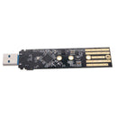 M.2 NVME NGFF SSD to USB 3.1 Adapter 2-in-1 Internal Converter Card D0I6