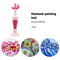 Vase 5D Diamond Painting Point Drill Pen DIY Craft (Pink Dolphin w/ Drill)