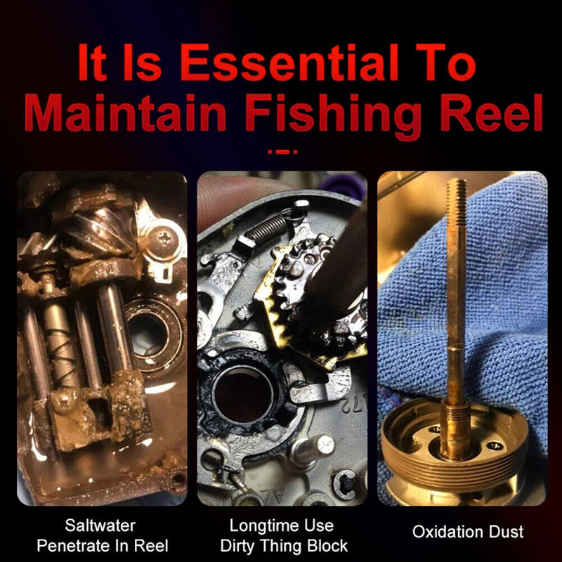 Durable Gear Liquid Oil Fishing Reel Oil Maintenance Bait casting Reel Grease