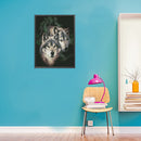 Full Cross Stitch 11CT Wolves Counted DIY Animal Wall Art Crafts Home Decoration