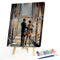 Hand Painted Oil Paint By Numbers Dancer Digital Drawing Canvas Art Home Decor