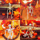 Decoration Outdoor Hanging Poseable Size Human Skeleton Halloween Scary Props