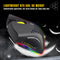 D2 2.4GHz RGB Wireless Gaming Mouse Rechargeable Hollow PC Mice (Black)