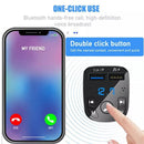 Bluetooth FM Transmitter MP3 Player Dual USB Car Charger Fast Charger Adapter