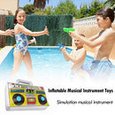 Inflatable Instrument Toys Kids PVC Simulation Classic Radio Stage Props