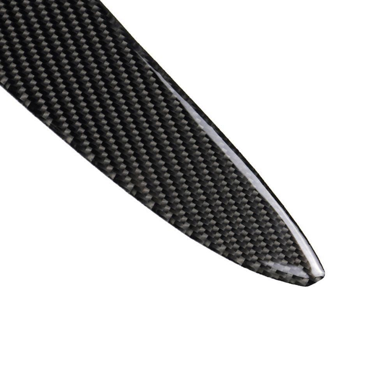 1 Pair Carbon Fiber Headlight Eyebrows Eyelids Cover Trim for Mazda RX-8 04