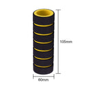 1 Pair Bike Bicycle Handle Bar Sponge Grip Cover Bar Grips Sleeve (Yellow)
