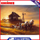 5D DIY Full Drill Diamond Painting Dusk Embroidery Craft Kits Bedroom Wall Art