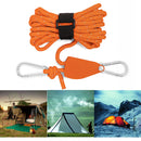 4mm 4m Rope Fastener Reflective Nylon Wind Rope Tensioner Adjustable for Camping