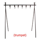 Hanging Rack Aluminum Alloy Outdoor Camping Triangular Clothes Storage Rack