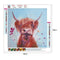 5D DIY Full Drill Diamond Painting Yak Cross Stitch Embroidery Mosaic Kit Newly