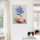 Special Shaped Art Flower Lady 5D DIY Diamond Painting Handwork Home Decor