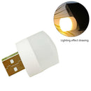 LED Night Light USB Bedside Baby Bedroom Mobile Power Table Lamp (Warm)