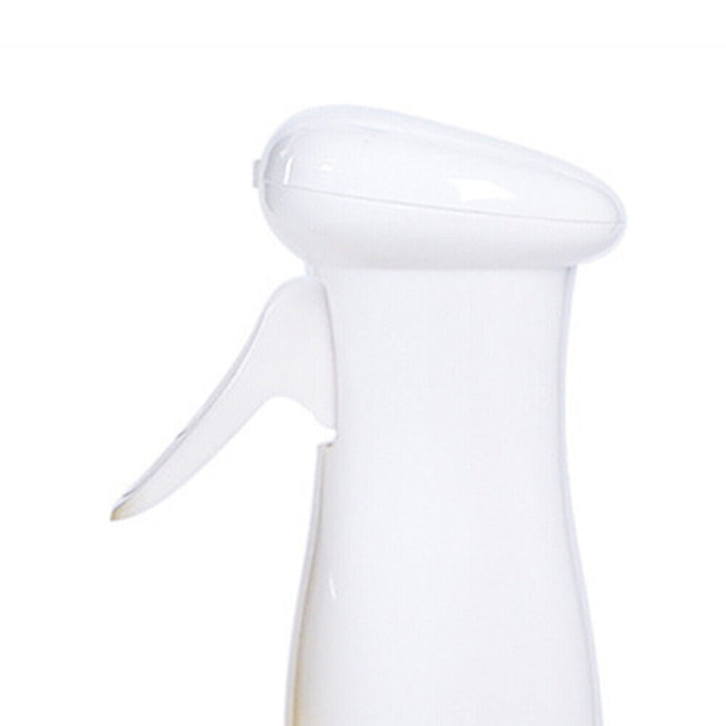 PET Olive Oil Spray Bottle Vinegar Gravy Dispenser Mist Sprayer (White)