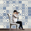 20pcs Kitchen Bathroom Toilet Adhesive Wallpaper Waterproof Tile Mosaic Stickers