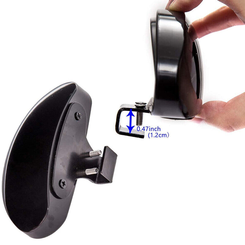 Universal Blind Spot Mirror Adjustable Auxiliary Wide Angle Car Rear View M