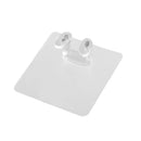 Adhesive Transparent Power Plug Hook Socket Holder Storage Hanger Wire Bracket