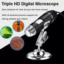 1600X Zoom 8 LED USB Microscope Digital Magnifier Endoscope Camera Video Stand#