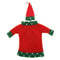 Christmas Red Wine Bottle Cover Champagne Bottle Decorative Hat Set (Santa)