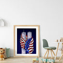 5D DIY Diamond Painting Flag Twin Tower Full Drill Rhinestone Mosaic Art Picture