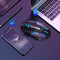 G859 6 Buttons Luminous Wireless Mouse Computer PC 2400dpi Ergonomic Gaming Mice