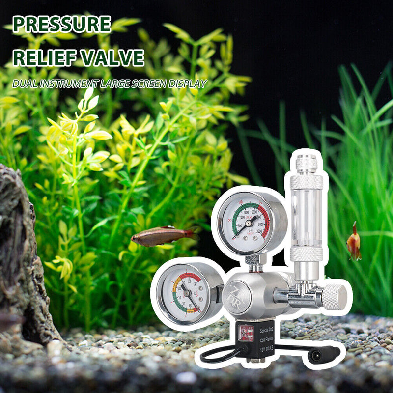 Aquarium DIY CO2 Generator System Kit Carbon Dioxide Reactor with Check Valve