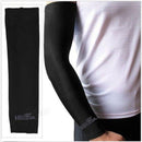 1 Pair Sun UV Protection Arm Sleeve Cover Sports bike outdoor Golf Black
