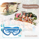 Children Swimming Goggles Silicone Swim Glasses Waterproof Anti-fog Pool Gl