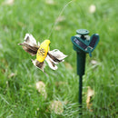 Solar Artificial Butterfly Hummingbird Flying Simulation Lawn Stake Garden