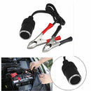12V 30A Alligator Power Adapter Car Battery Connector Cigarette Lighter Socket
