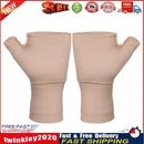 Golf Compression Wrist Gloves Thumb Carpal Wrist Support Brace (Champagne) Newly