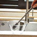 Silicone Cup Brush Cup Scrubber Glass Cleaner Kitchen Tool Long J4F2 X8I1