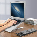 Laptop Support Holder Foldable Notebook Tablet Cooling Stand (Black) Newly